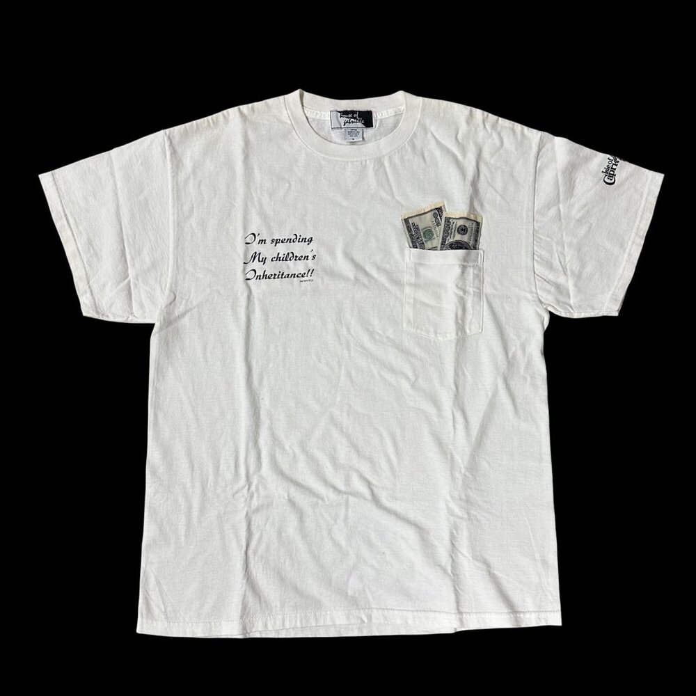 Vintage TShirt Im Spending My Childrens Inheritance Large Isle of Capri souvenir - Picture 2 of 11
